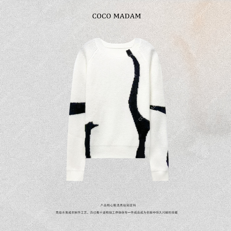 NIUNIU ·T-1933 厚款长袖纯色圆领套头羊毛衫毛衣