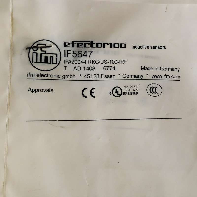 易福门接近开关IF5647大量现货IFM