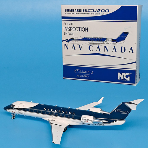 1:200加拿大航管庞巴迪CRJ200客机C-GFIO合金飞机模型摆件NG
