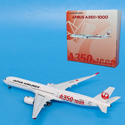 NG1:400日本航空空客A350-1000客机JA01WJ飞机模型合金收藏