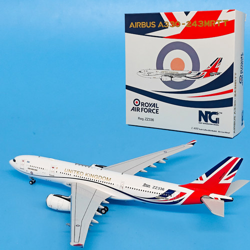 1:400英国空军A330-243MRTT客机ZZ336仿真飞机模型合金NG