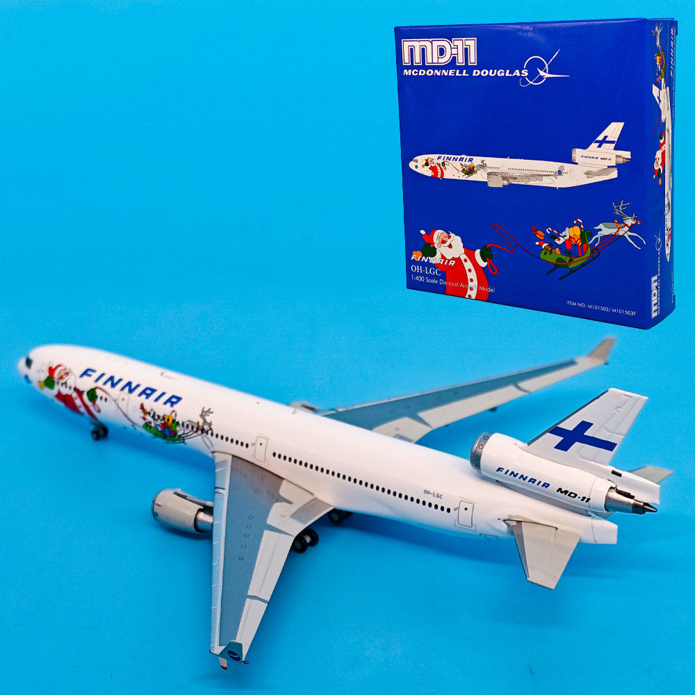 1:400麦道MD-11芬兰航空客机OH-LGC飞机模型合金航模摆件HX