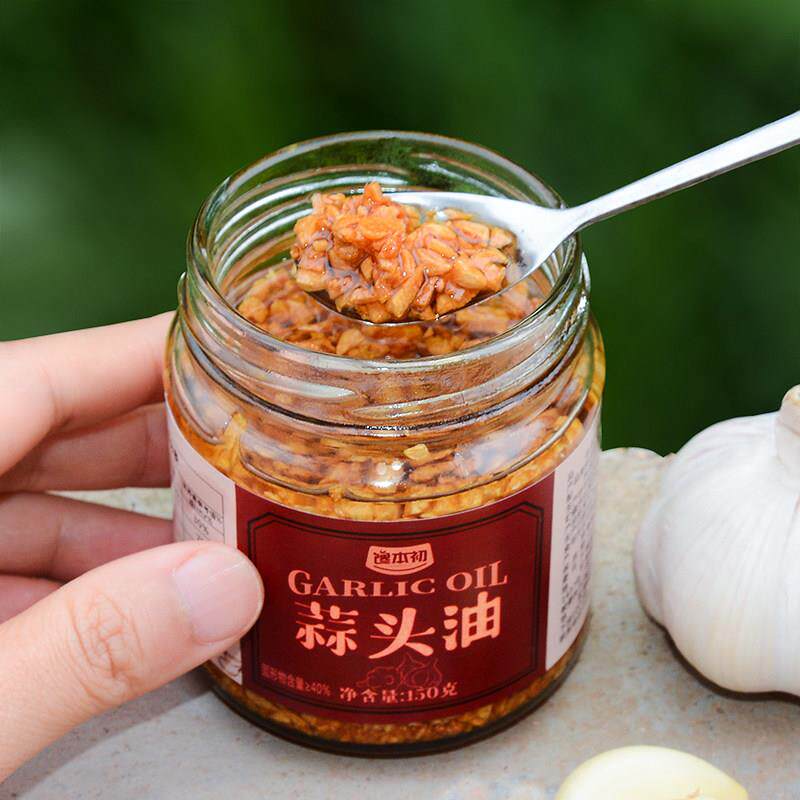 闽南特产蒜头油酥炸蒜蓉油酥蒜头葱油火锅底料酱料煮汤拌面调味料
