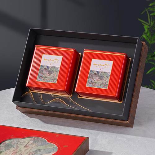 武夷山红茶新茶正山小种茶叶礼盒装高档新年送礼送长辈伴手礼