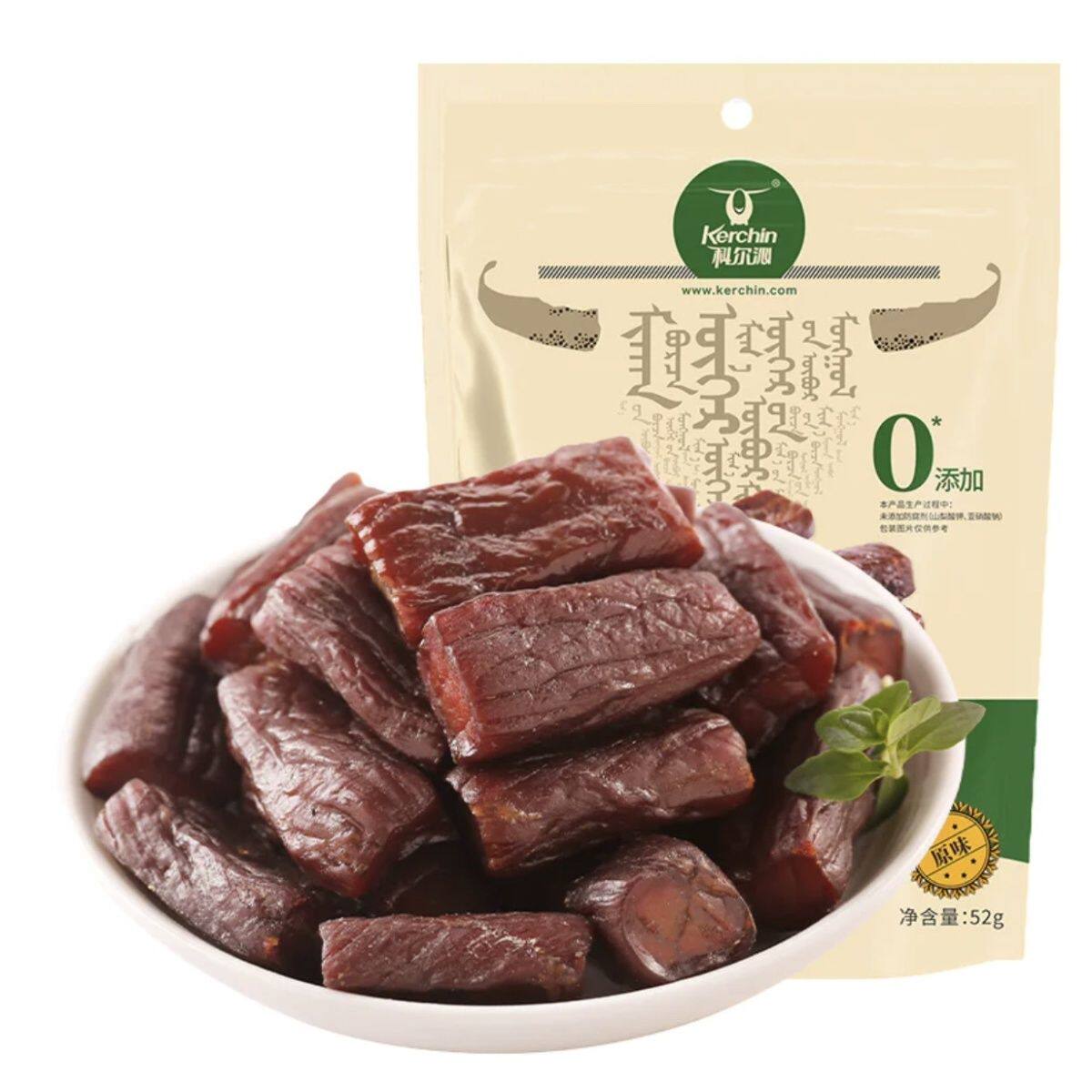 科尔沁风干牛肉干52g正宗内蒙古特产休闲独立包装零食