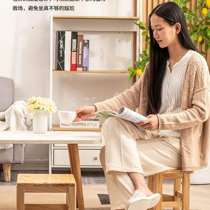 实木小凳子儿童矮凳客厅家用结实成人小板凳进门口换鞋凳木头木凳