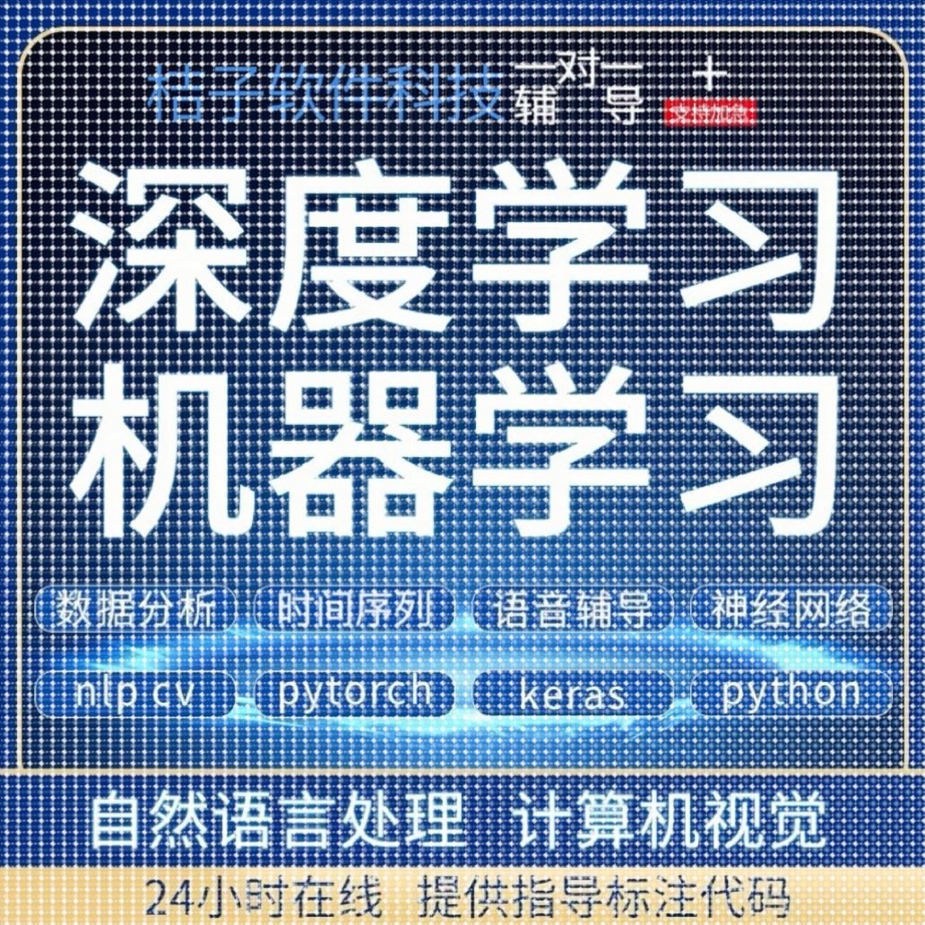 Python代编程深度学习神经网络自然语言处理数据预测知识图谱接单