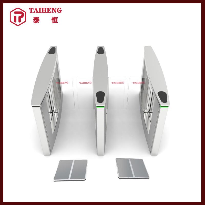 电动人行道闸人体静电检测门禁系统玻璃闸机智能快速安全屏障门