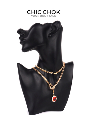 CHICCHOK原创设计爱心项链