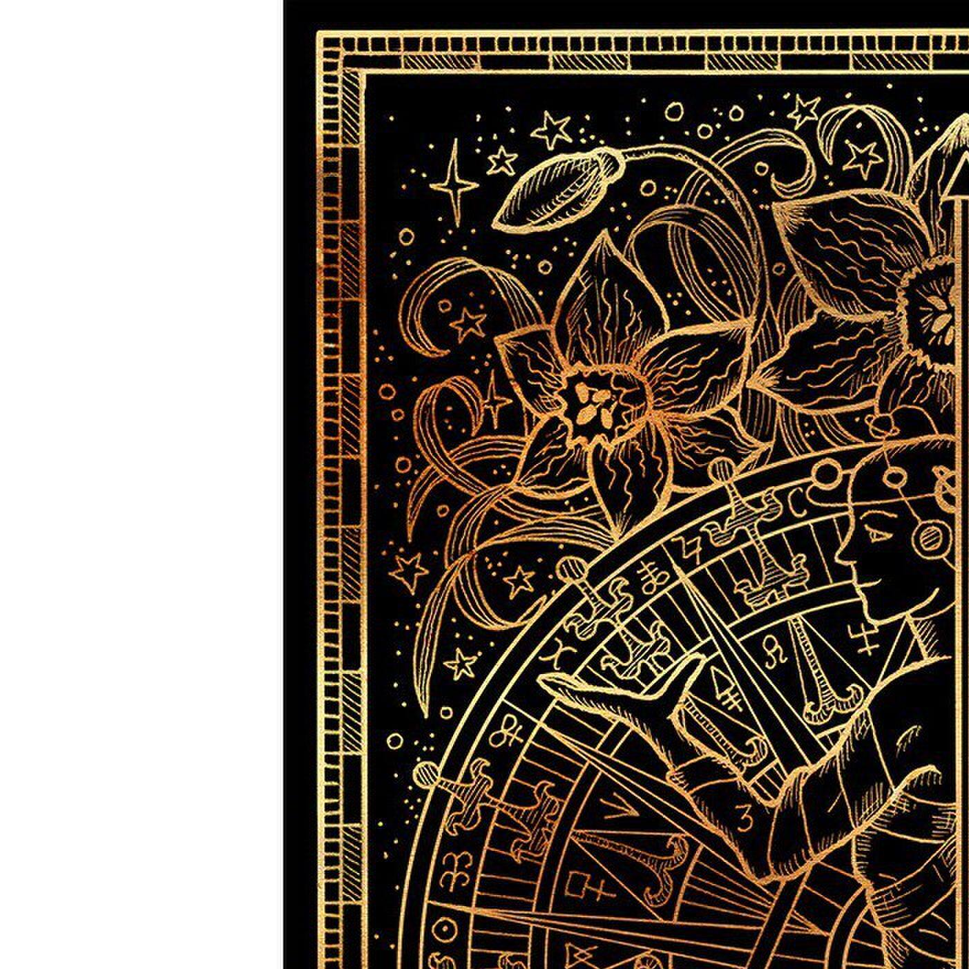 十二星座线稿diy手绘静心减压涂色礼物装饰画油画布2025简约图案
