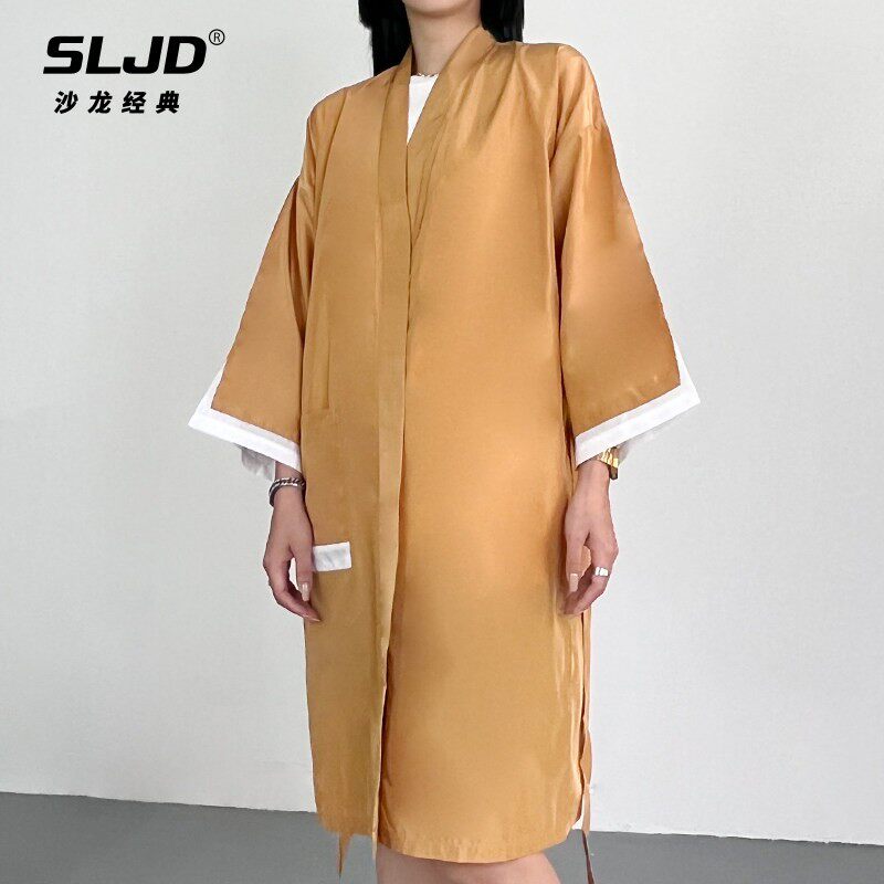 美发店客服染发衣服理髲客袍高档网红潮款工作服围裙发廊专用定制