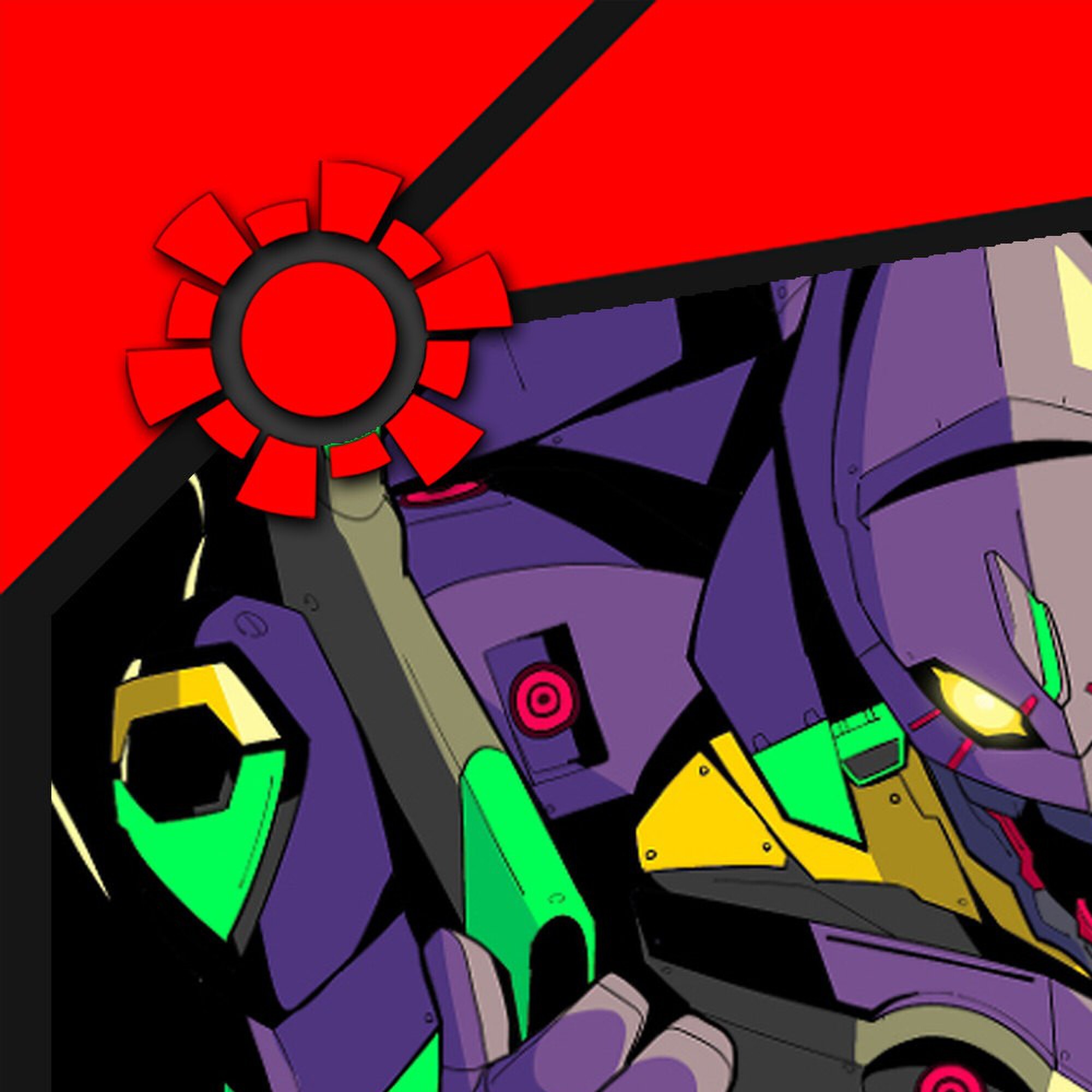 初号机透光键帽暴走EVA新世纪福音战士单个灯效OEM五面热升华D