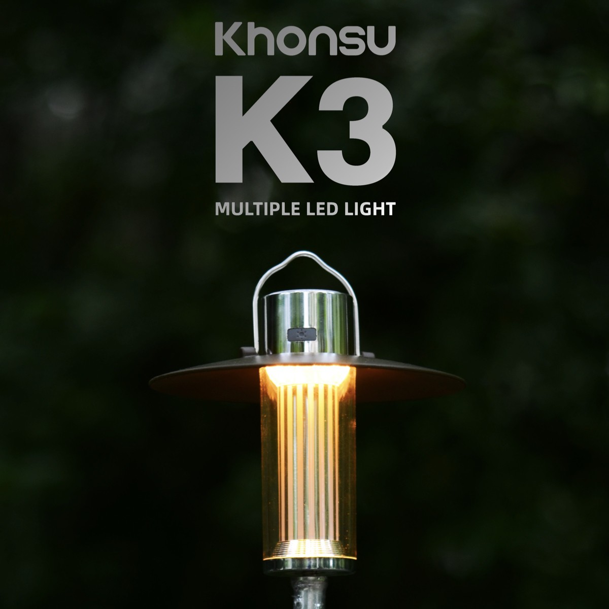 Khonsu/空宿K3露营灯可携式充电多功能帐篷营地灯手电筒照明灯