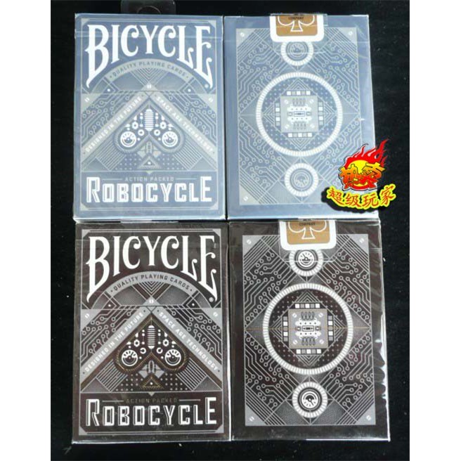 进口 机器人单车扑克牌 Robocycle