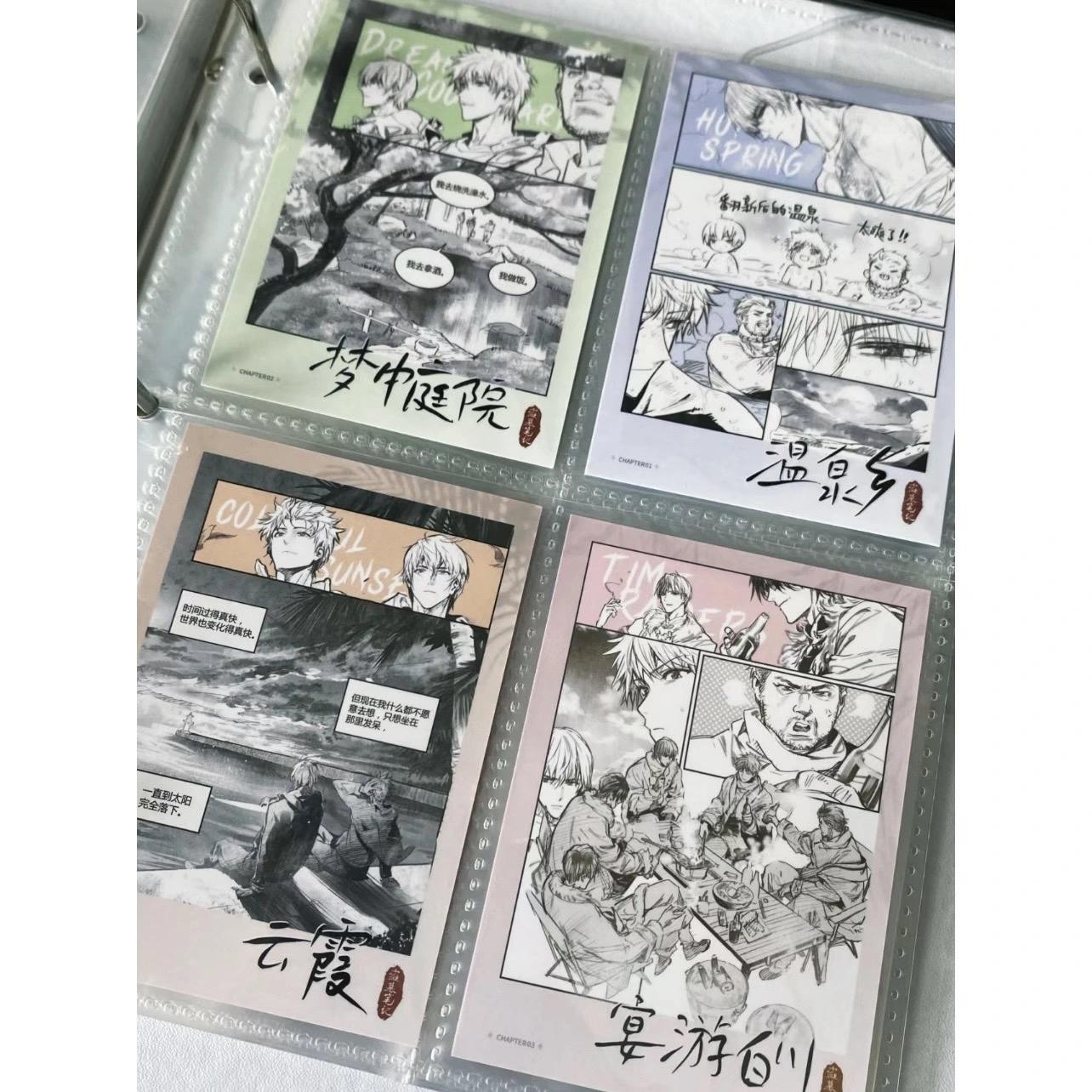盗墓笔记【拍立得合辑】云霞香客云游真容痕迹温泉乡白川梦中庭院