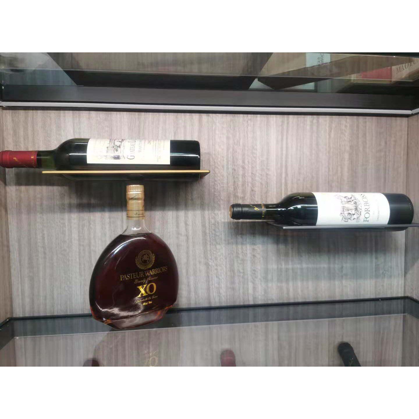 设计师专用酒柜配件架子现代轻奢葡萄酒托摆件高级感单瓶红酒瓶躺
