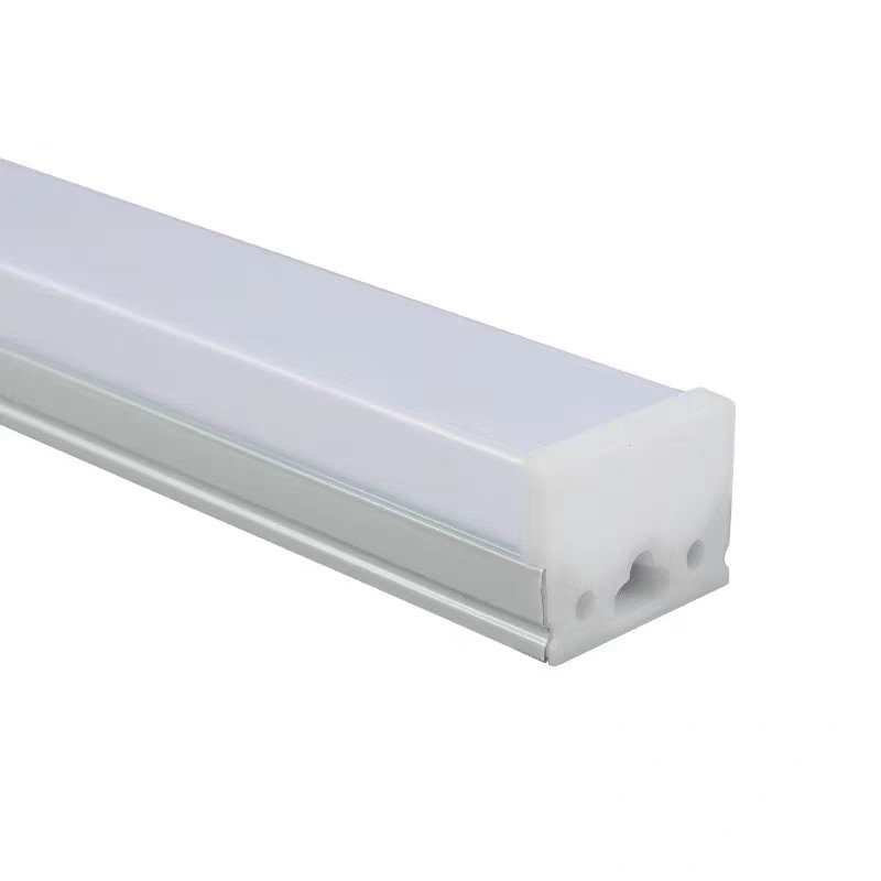 五面发光办公灯长条形超薄全套日光灯商用超亮一体化支架led灯管