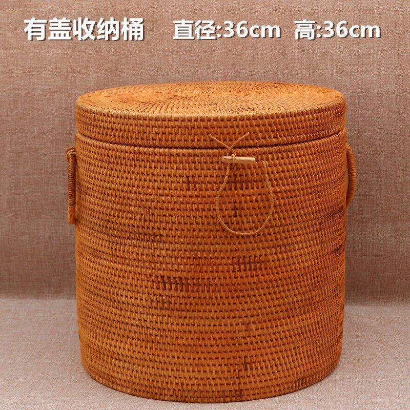 包邮越南藤编收纳七子饼茶叶罐沱茶散茶普洱茶盒包装盒礼品存茶罐