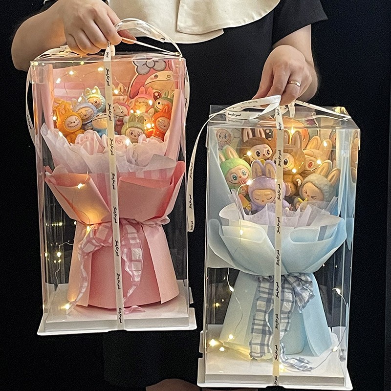 创意玩偶花束女孩儿童生日礼物女生可爱娃娃公仔花情人节送女友