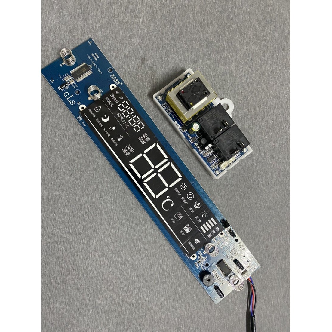 电热水器主板电源板GLS-JD08T电路板显示屏B160B显示器