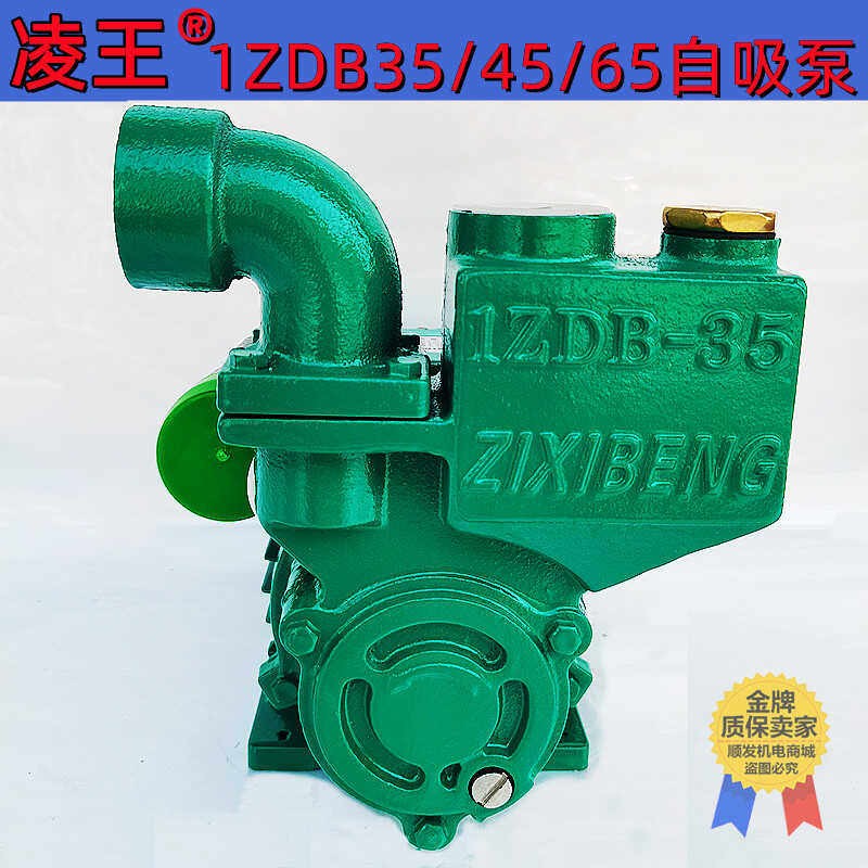凌王1ZDB35/45/65单相自吸清水泵抽井水水塔水池抽水机增压泵