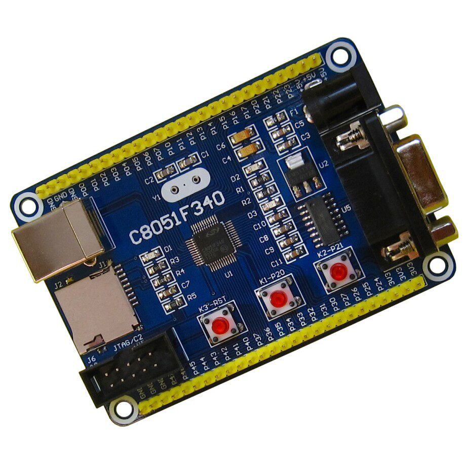 C8051F340 C8051F380开发板 核心板 学习板 系统板 新华龙单片机