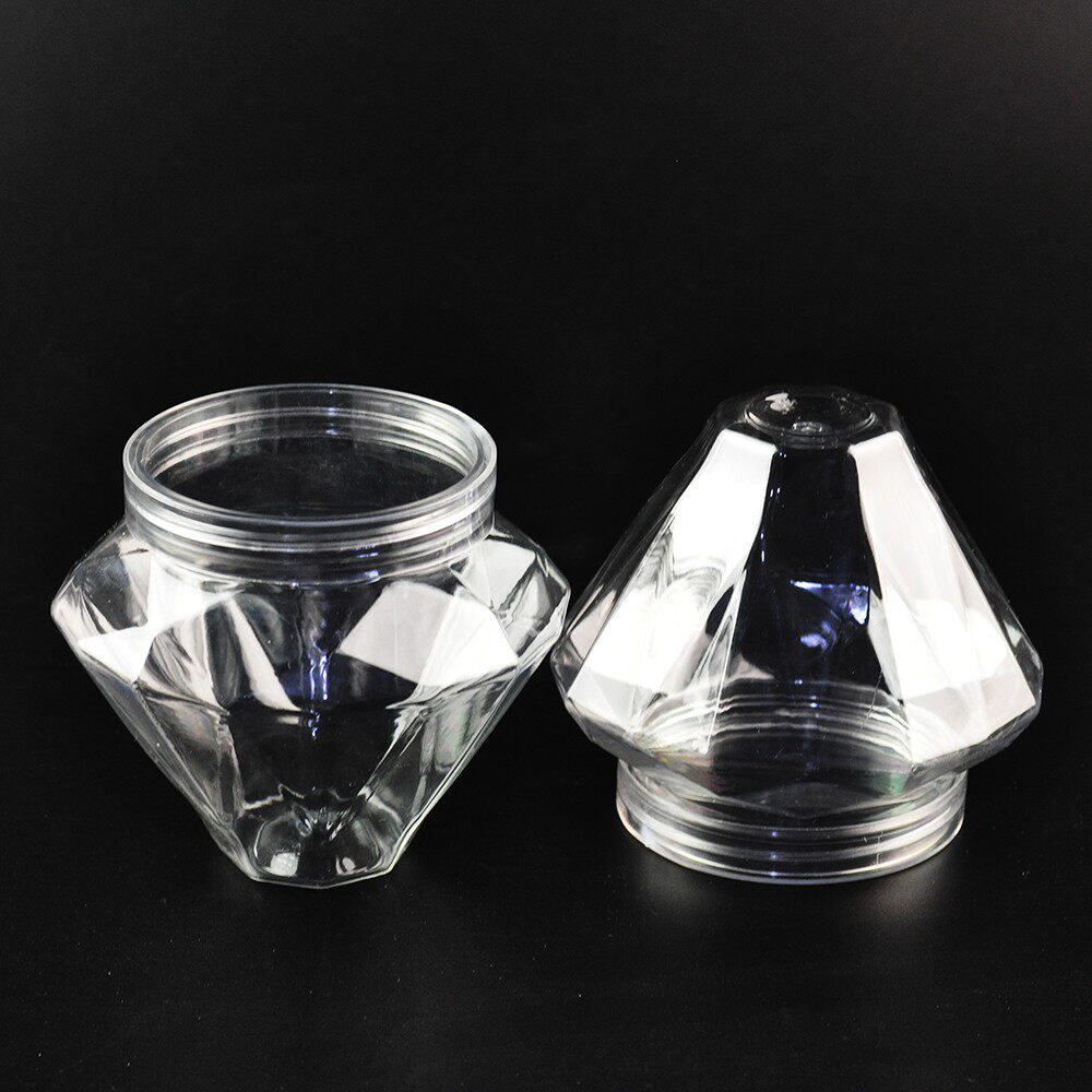 冷萃酸奶瓶罐卡通创意商用异形糖果罐饼干盒玩具瓶钻石四方圆形罐