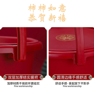 喜桶塑料桶水桶婚礼w女方陪嫁子孙桶套装 结婚用 米桶婚庆用品大
