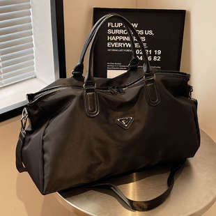 短途旅行包男款大容量手提包旅行轻便健身包女高级感外出行旅行袋