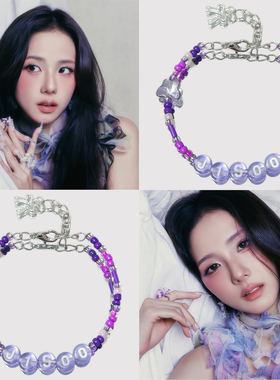 金智秀应援手链jisoo印象手串演唱会周边同款手饰品闺蜜生日礼物