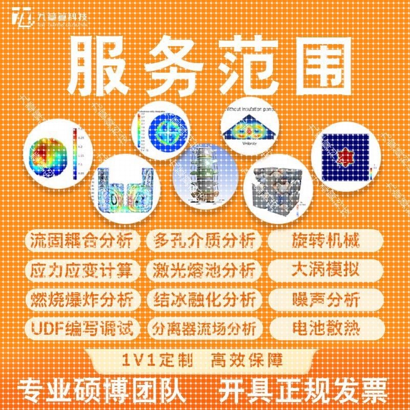 代做Abaqus/Ansys/Fluent/Comsol/Edem/Lsdyna/Matlab/有限元分析