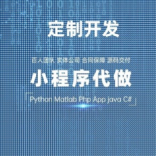 java代码编写Python代编程软件开发计算机小程序C语言前端接单