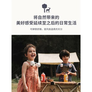 随身小型迷你超P静音可充电usb无 zoyzoii儿童挂脖风扇充电便携式