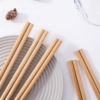 碳化筷子24cm商用独立包装50支