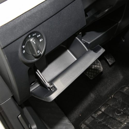 大众22-24款途观L仪表台左杂物箱 左杂物盒 左手套箱 置物盒