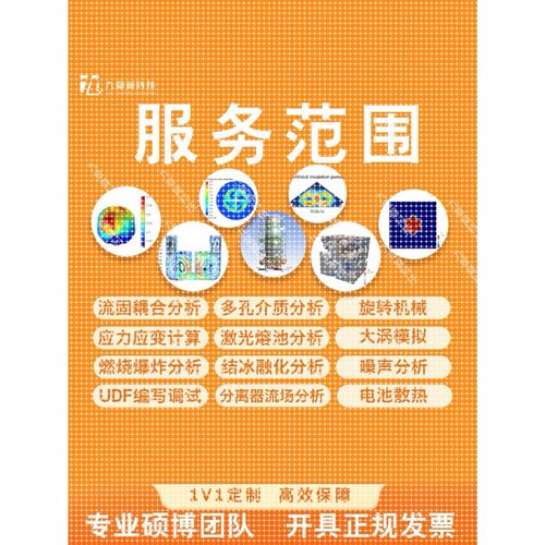 代做Abaqus/Ansys/Fluent/Comsol/Edem/Lsdyna/Matlab/有限元分析