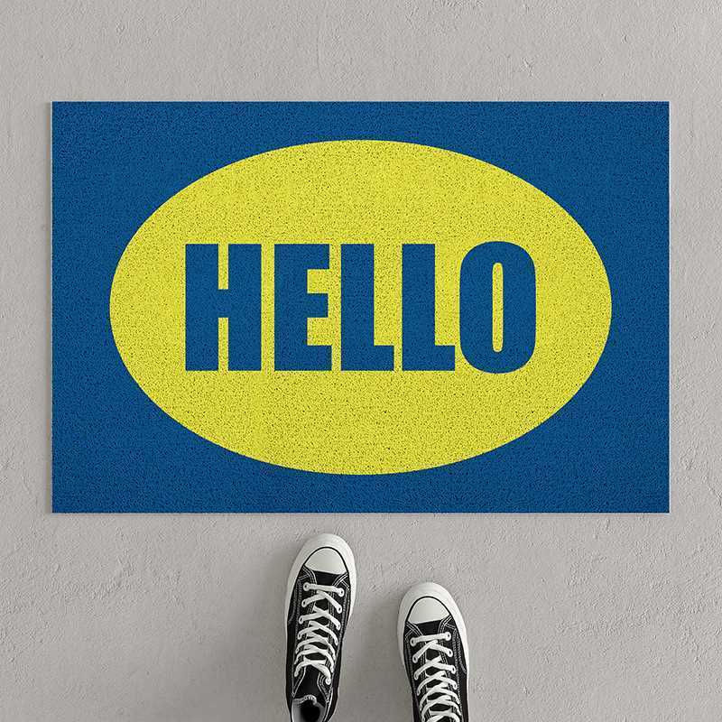 Qoo10风可跨境垫北欧垫裁剪入户丝圈地进门蹭耐脏简约刮泥耐磨土