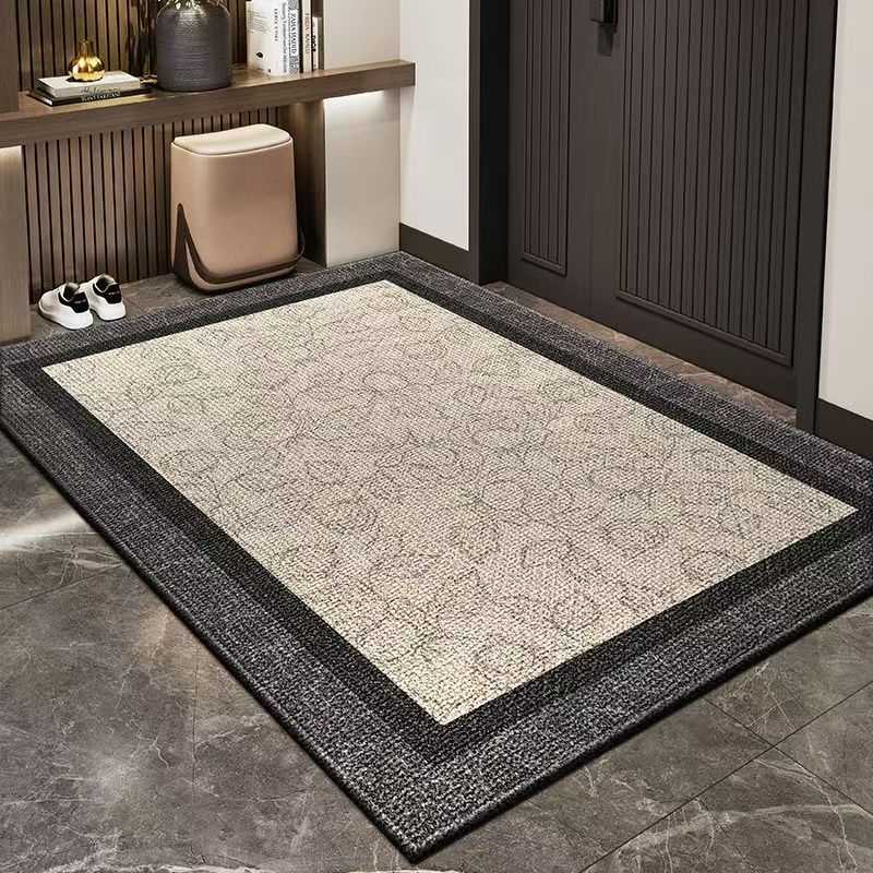 Fnac复古垫高级沙发地毯客厅入户地脚垫圈绒书房古风感中防滑