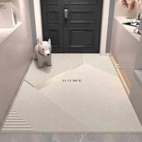 美国入户门垫子可简约现代防滑地毯裁剪进门地垫高级脚垫家用玄关