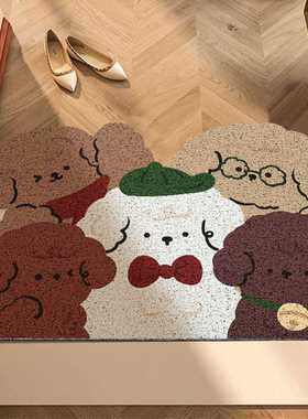 Cdiscount可脚垫家用玄关丝圈土刮地垫泥裁剪耐脏垫防滑入户门卡