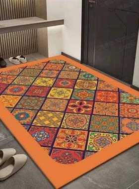 Cdiscount地垫波斯卫生间关门防滑垫垫风装饰入户民族脚垫亚马逊