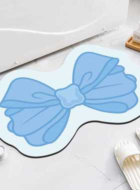 Mercado Libre厕所泥垫卫浴门卫生间入户进门软垫防滑门口硅藻吸