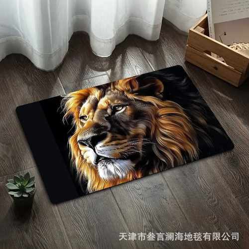 泰国temu鼠标垫速干门垫垫客厅狮子泥地硅藻吸水浴室脚垫跨境防滑