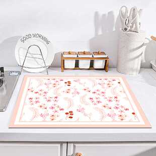 Linio碗盘杯子垫台面垫厨具泥垫免洗吸水垫厨房吸水沥水隔热硅藻