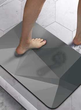 Casas Bahia吸水脚垫简约硅藻垫易家用泥地防滑垫吸油打理入户耐