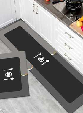 新西兰ins跨境地毯吸水擦洗防油脚垫防滑地垫长条硅藻可垫厨房门