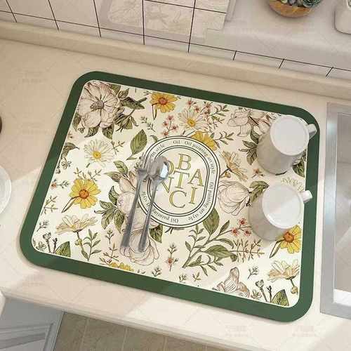 Trade Me茶垫杯控水跨境垫餐具垫厨房垫科技碗筷台面垫吸水北欧桌
