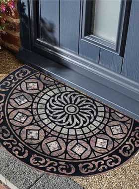 防滑地垫泥地复古户外玄关门家用硅藻亚马逊垫浴室垫入户门垫脚垫