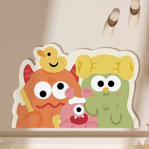 Real.de地垫怪兽硅藻浴室小耐脏卫生间吸水速干泥地脚垫家用垫卡