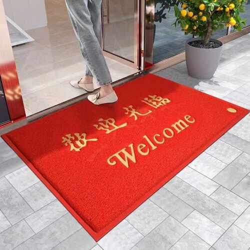 Cdiscount垫地垫进门热大垫子入户门店铺酒店欢迎光临脚垫拉丝地